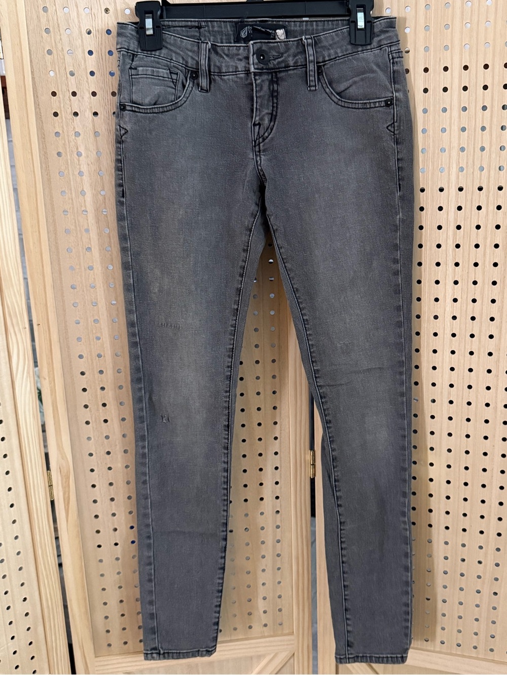 Volcom Women's Grey Skinny Jeans